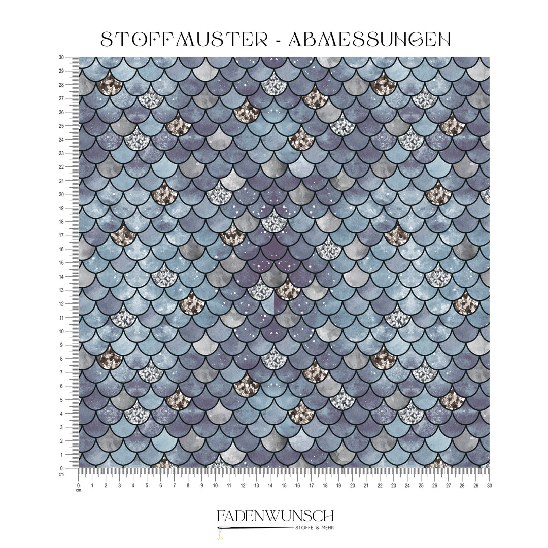 Vorbestellung | "Mystic Mermaid Grau" fadenwunsch 