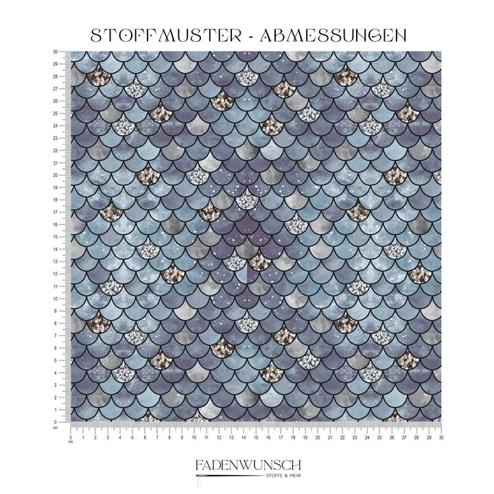 Vorbestellung | "Mystic Mermaid Grau" fadenwunsch 