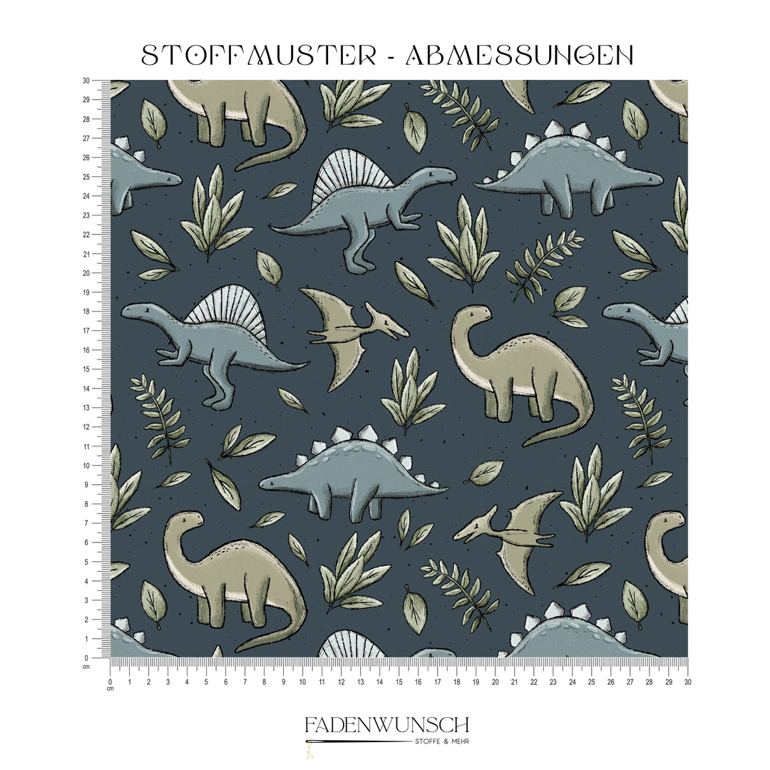 Vorbestellung | "Dinoland Blau" fadenwunsch 