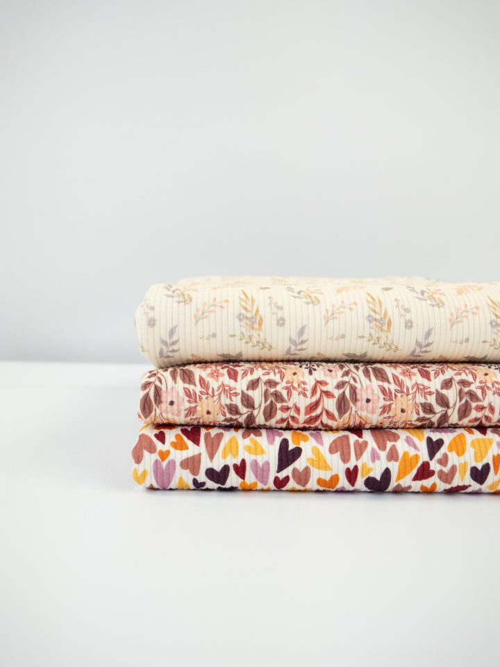 Rib-Jersey Mia "Blüten" Swafing 