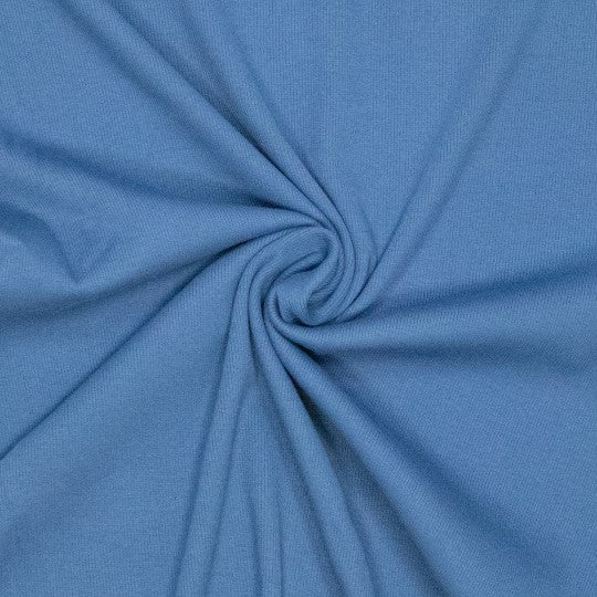 Rib-Bündchen – Mittelblau