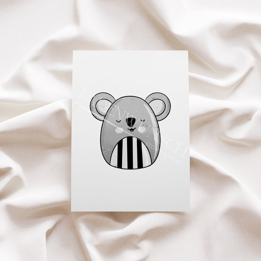 Vorbestellung | Bügelbild "Flauschis Koala" fadenwunsch 