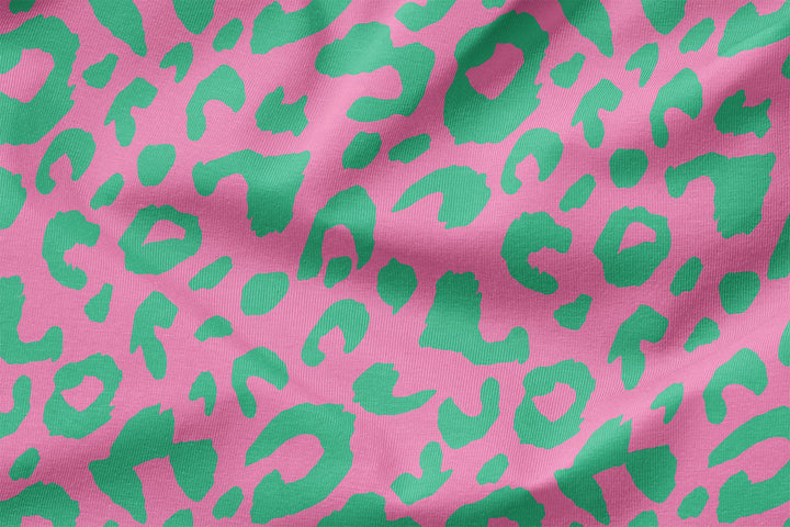 Vorbestellung | "Big Leo – Candy Jungle (Grün auf Pink)" fadenwunsch 