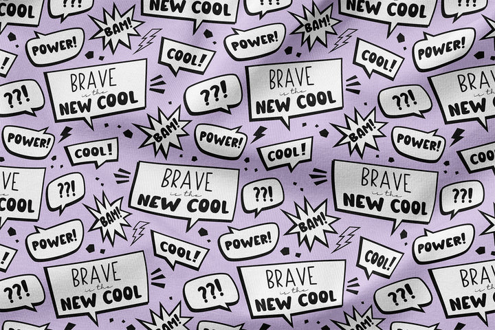 Vorbestellung | "Brave ist the new Cool - Flieder" fadenwunsch 