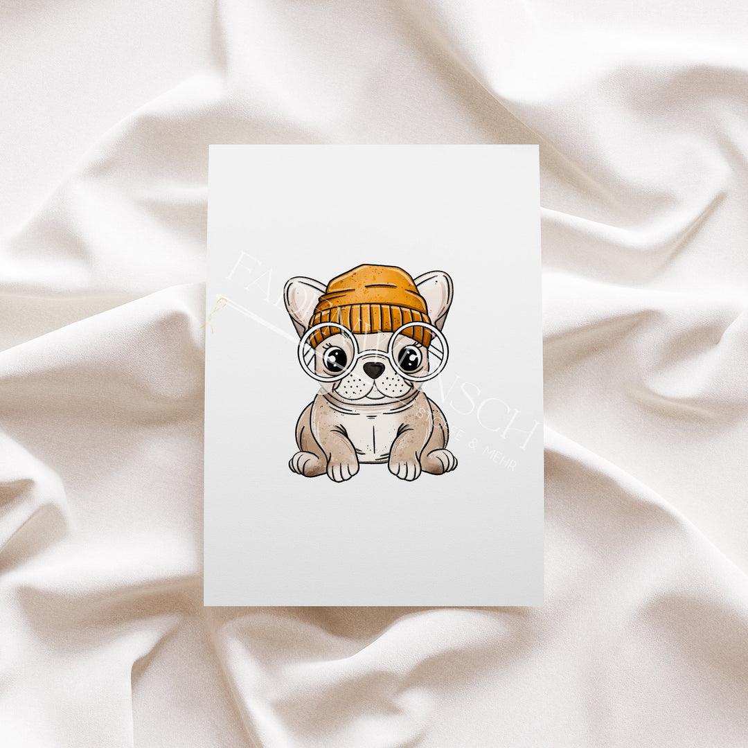 Vorbestellung | Bügelbild "Mopsi 12" fadenwunsch 