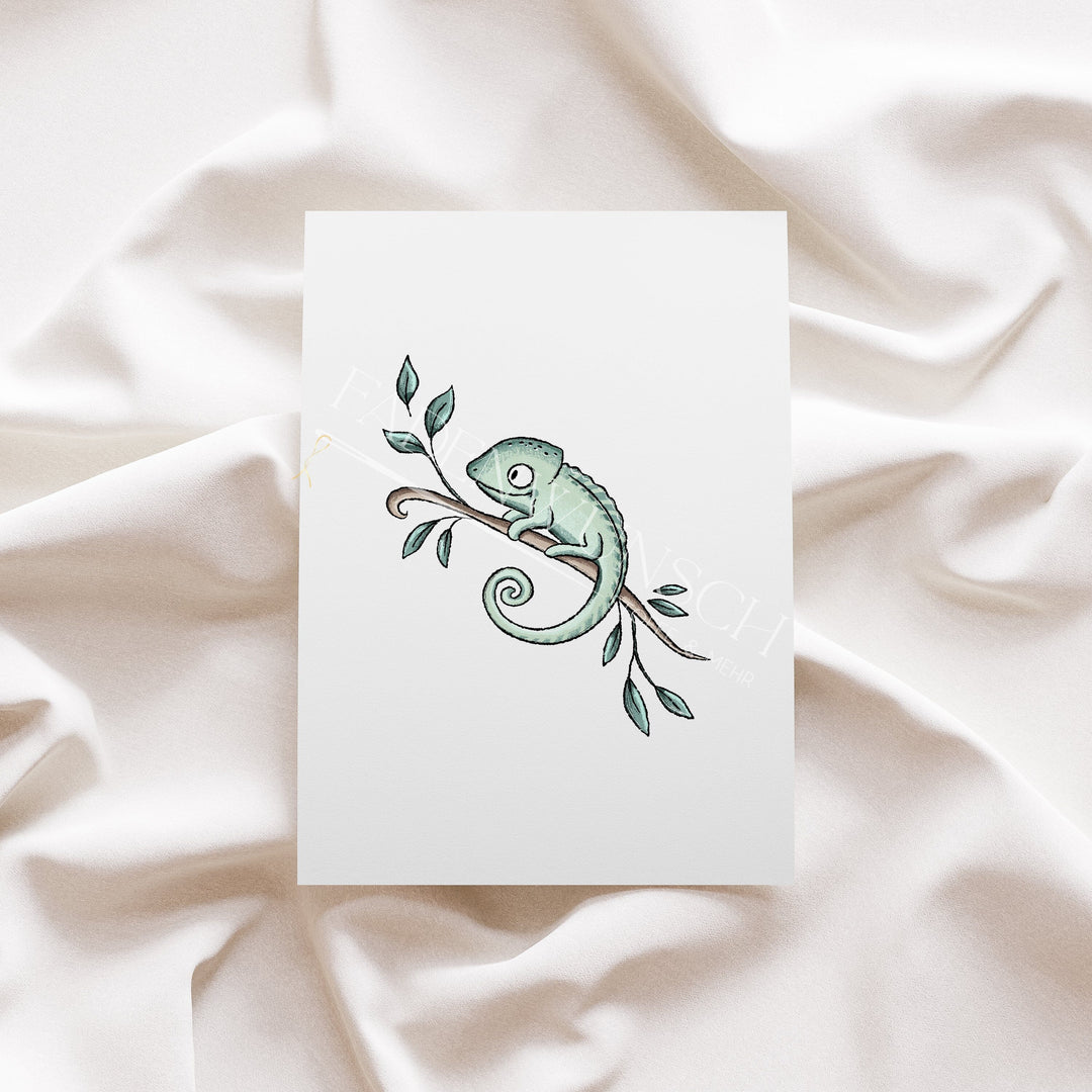 Vorbestellung | Bügelbild "Kleine Farbfreunde Grün" fadenwunsch 