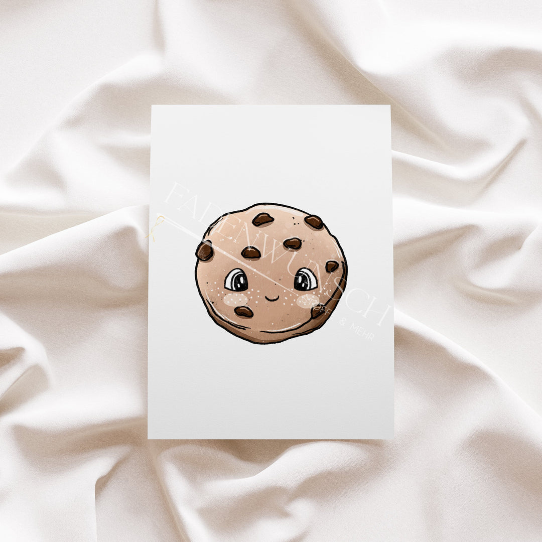Vorbestellung | Bügelbild "Cookielein Blau 2" fadenwunsch 