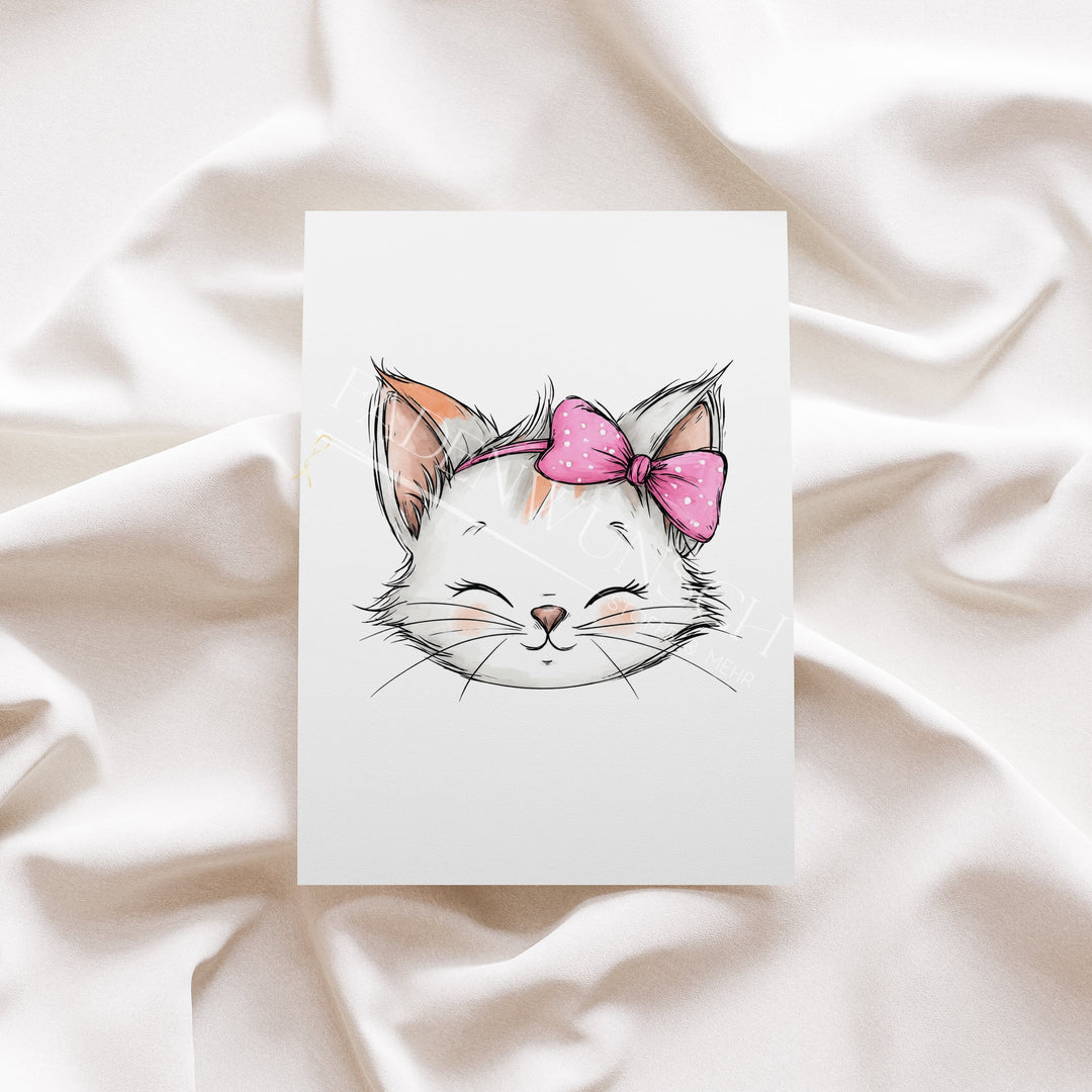 Vorbestellung | Bügelbild "Sweet Kitty 1" fadenwunsch 