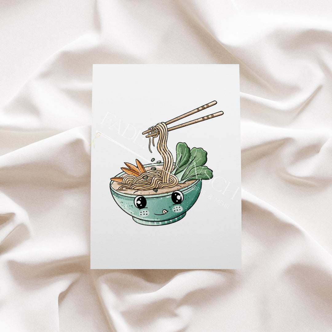 Vorbestellung | Bügelbild "Ramen 2" fadenwunsch 