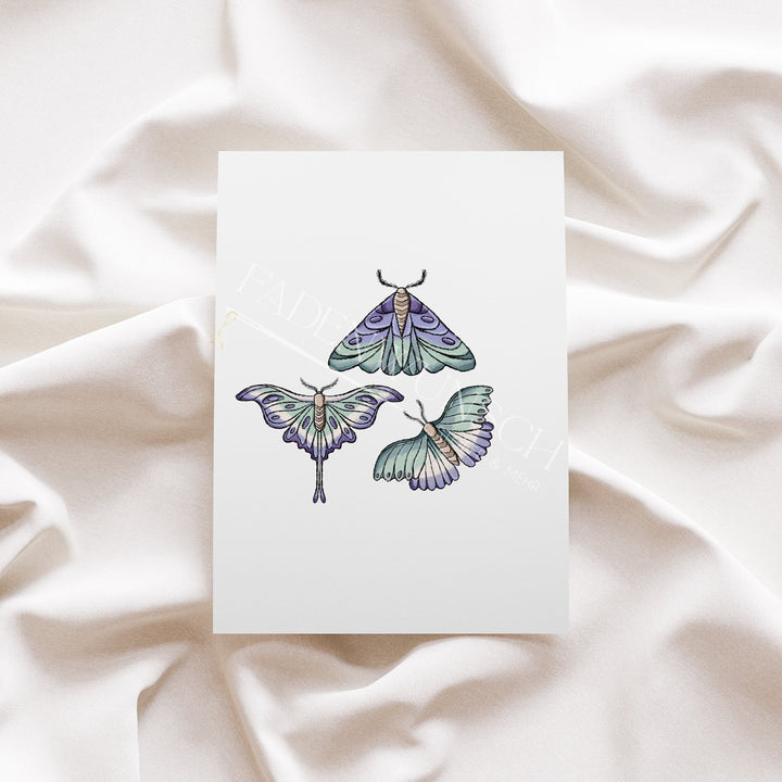 Vorbestellung | Bügelbild "Mystic Garden Mint" fadenwunsch 