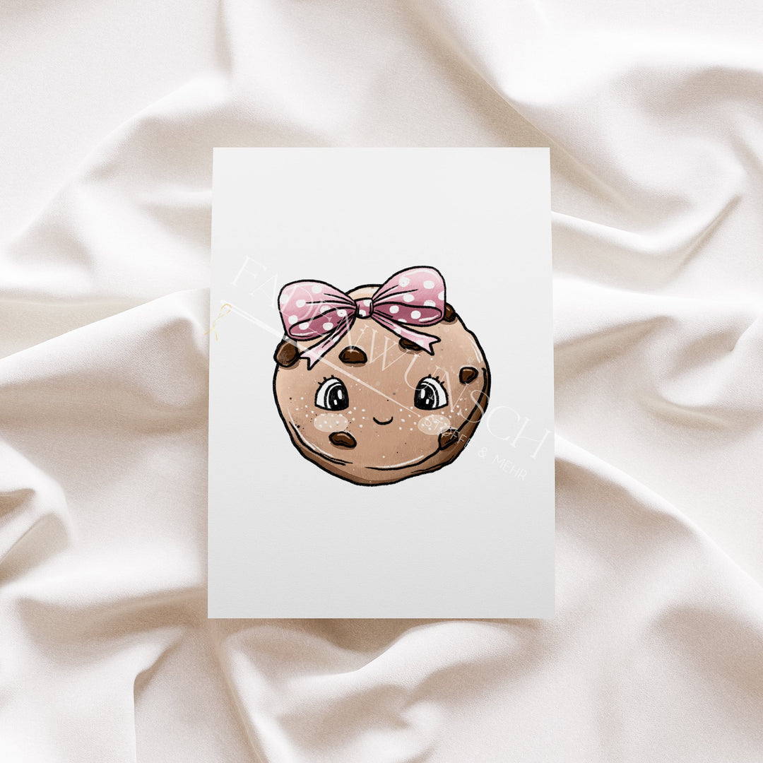 Vorbestellung | Bügelbild "Cookielein Rosa 2" fadenwunsch 