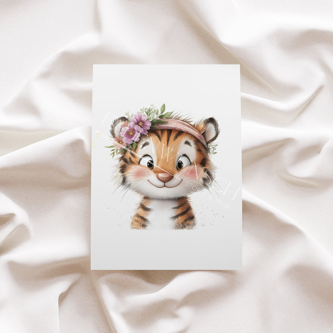 Vorbestellung | Bügelbild "Little Tiger Love 2" fadenwunsch 