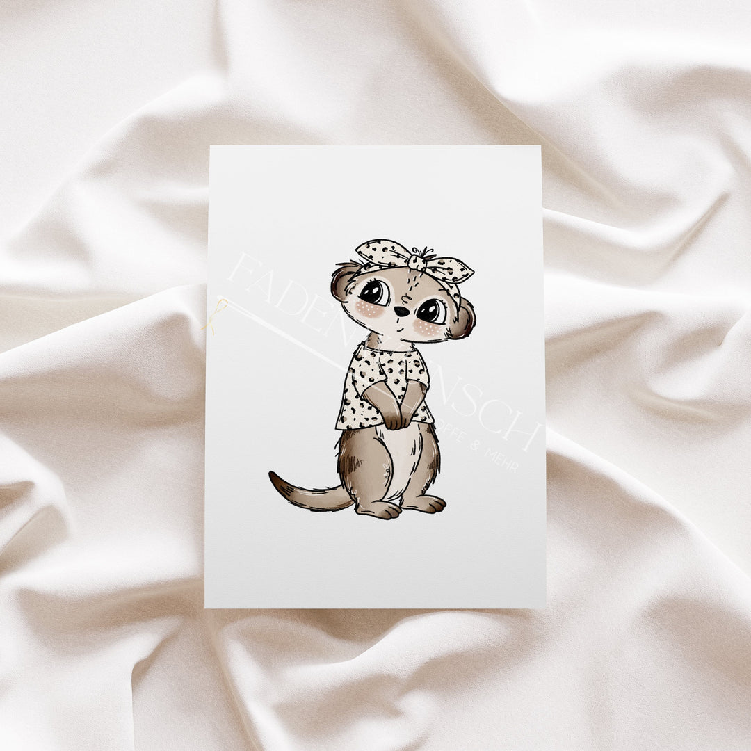 Vorbestellung | Bügelbild "Little Bandits Leo 1" fadenwunsch 