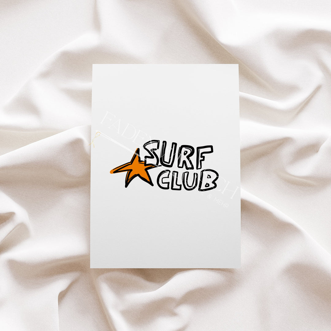 Vorbestellung | Bügelbild "Surfparts Petrol 3" fadenwunsch 