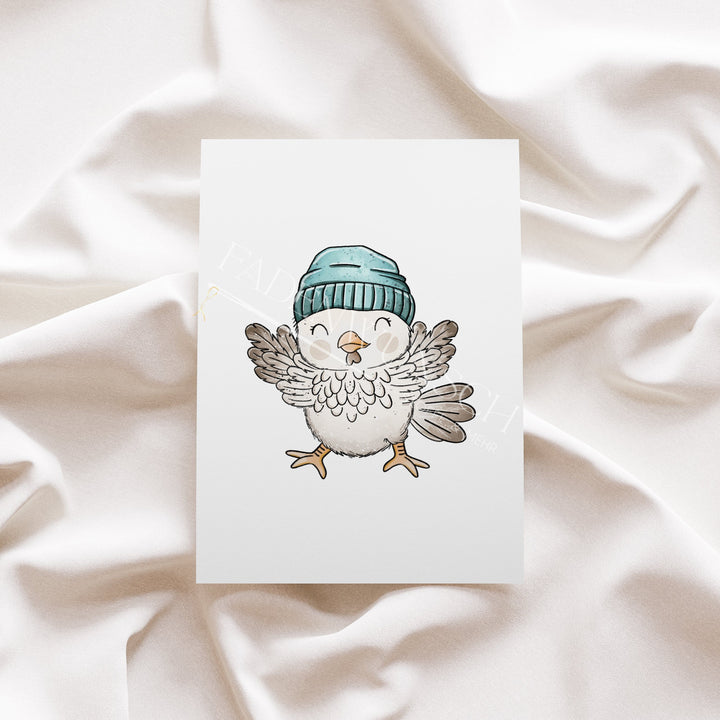 Vorbestellung | Bügelbild "Chicken Boy" fadenwunsch 