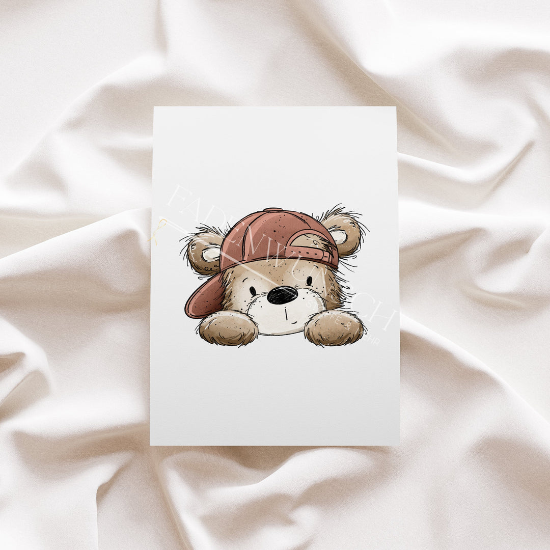 Vorbestellung | Bügelbild "Kleiner Wutbär 4" fadenwunsch 