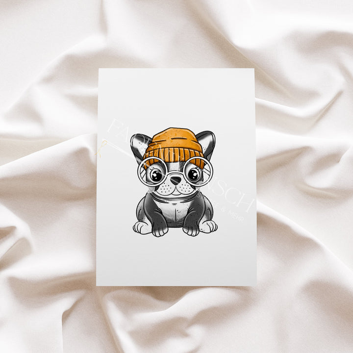 Vorbestellung | Bügelbild "Mopsi 4" fadenwunsch 