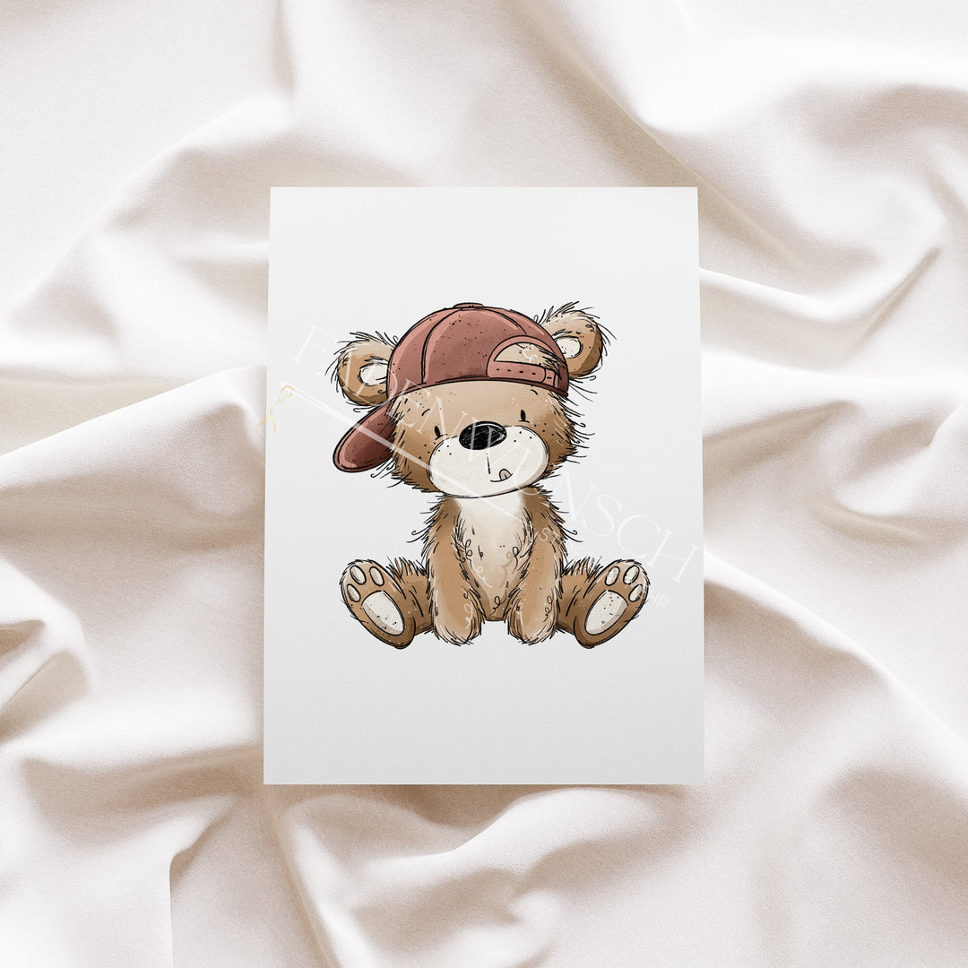 Vorbestellung | Bügelbild "Kleiner Wutbär 5" fadenwunsch 