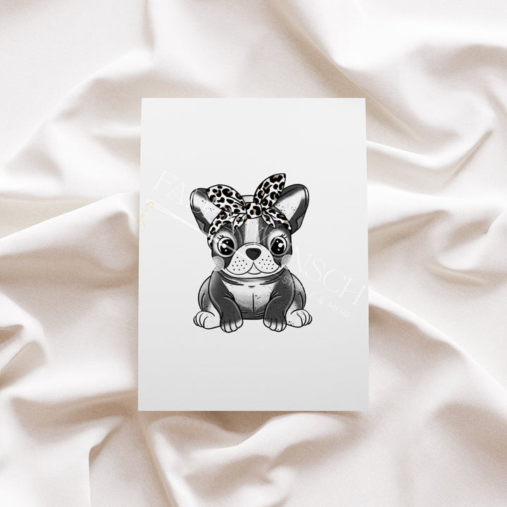 Vorbestellung | Bügelbild "Mopsi 5" fadenwunsch 