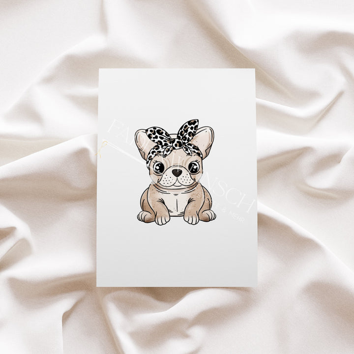 Vorbestellung | Bügelbild "Mopsi 7" fadenwunsch 