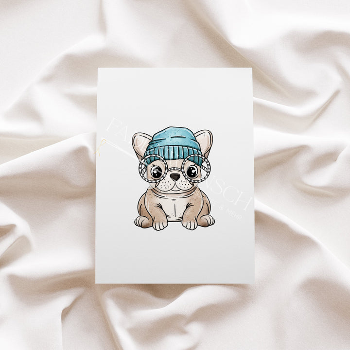 Vorbestellung | Bügelbild "Mopsi 9" fadenwunsch 