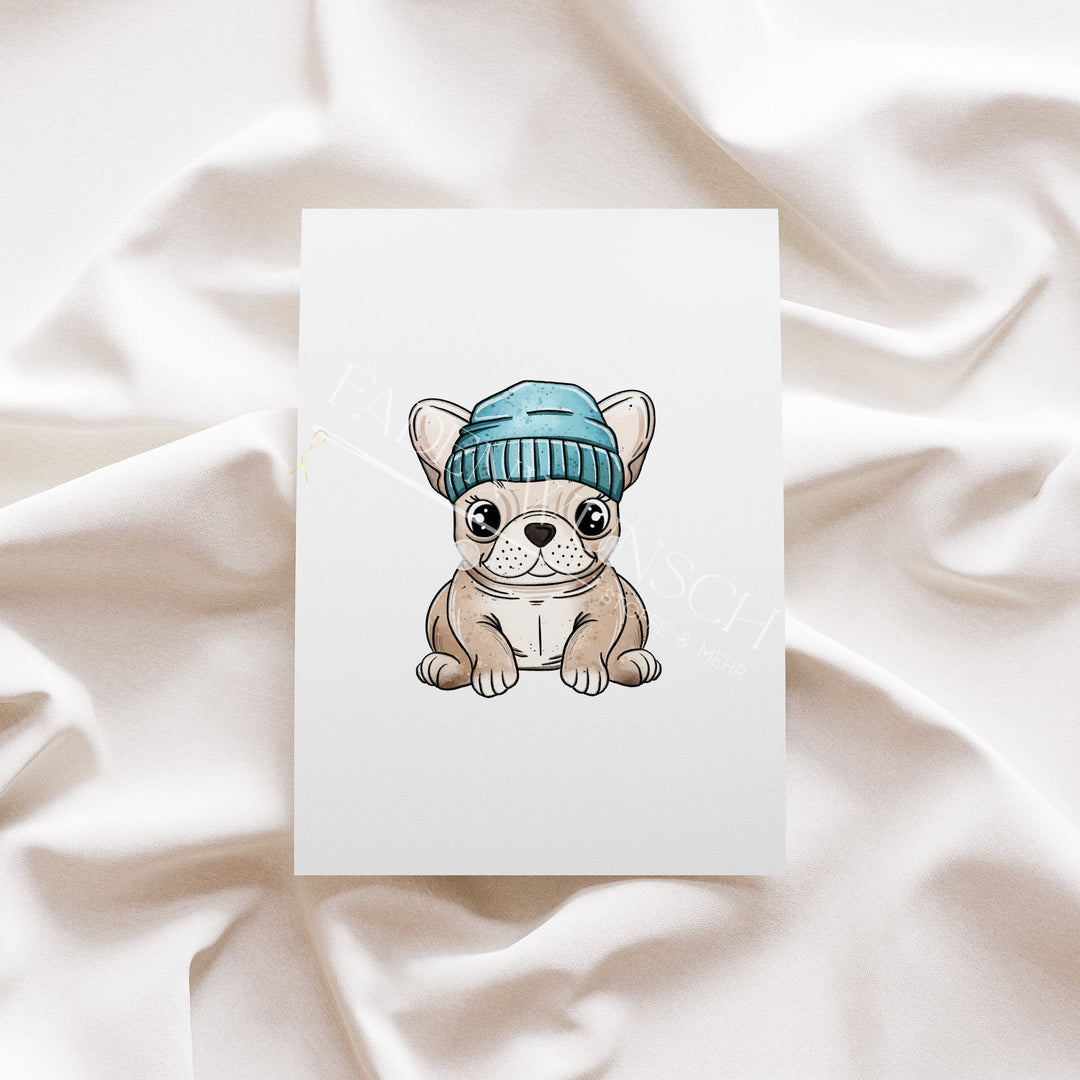 Vorbestellung | Bügelbild "Mopsi 10" fadenwunsch 