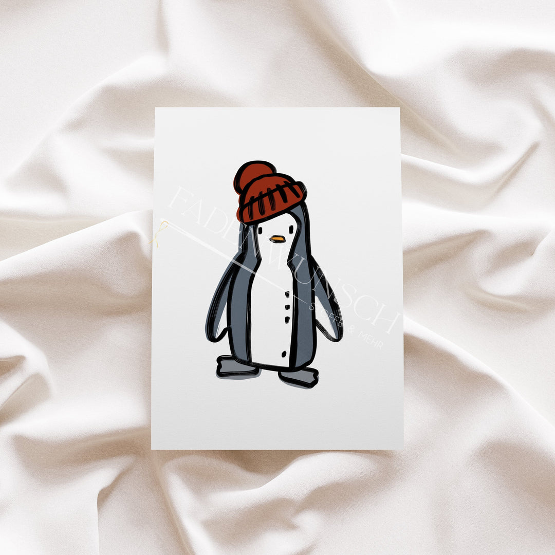 Vorbestellung | Bügelbild "Pingu Parts 1" fadenwunsch 
