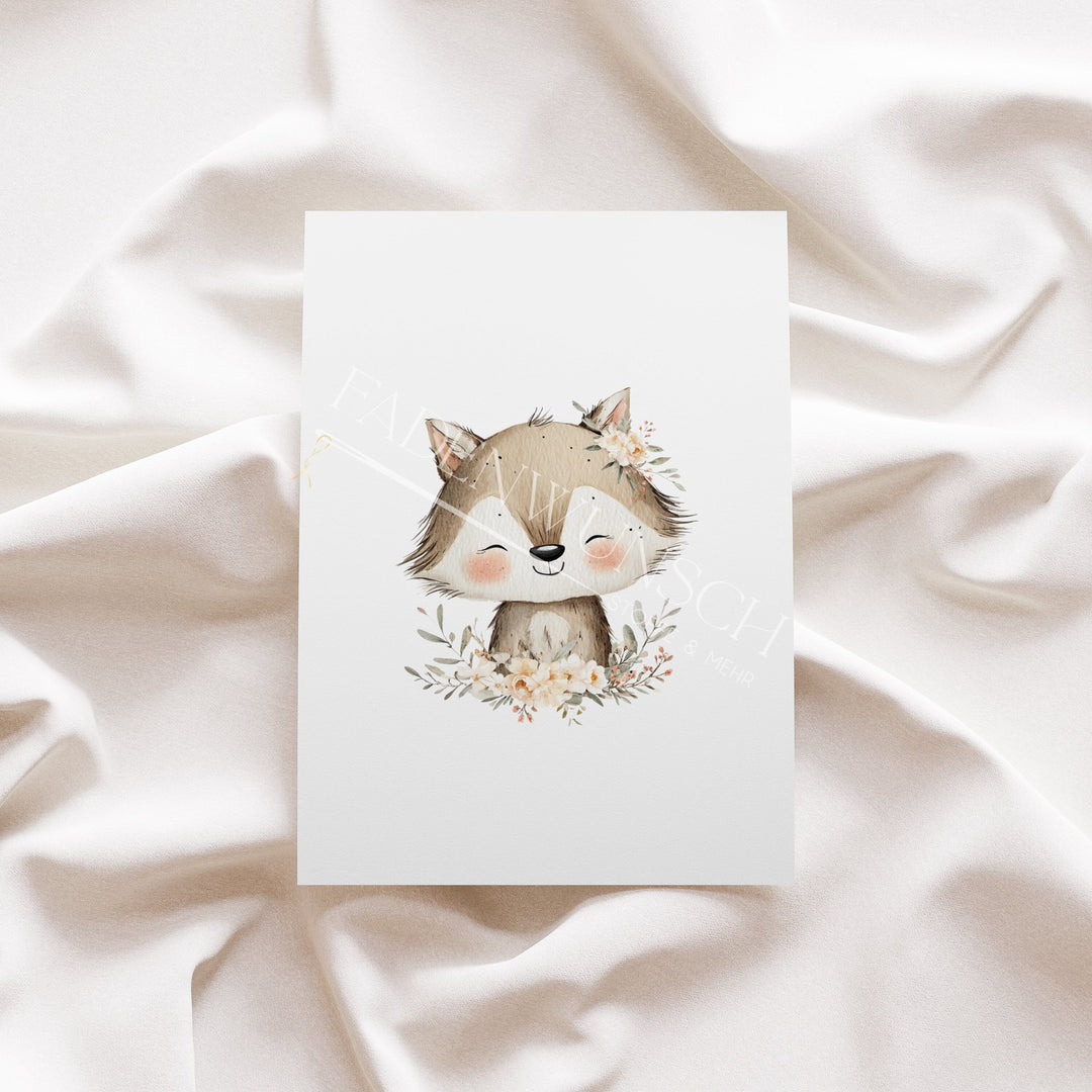 Vorbestellung | Bügelbild "Spring Fox" fadenwunsch 