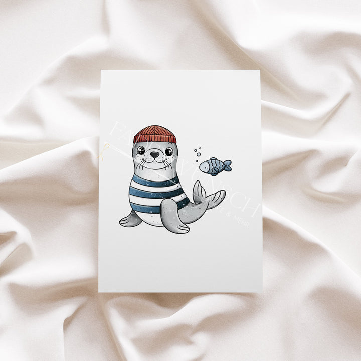 Vorbestellung | Bügelbild "Küstenkumpels" fadenwunsch 