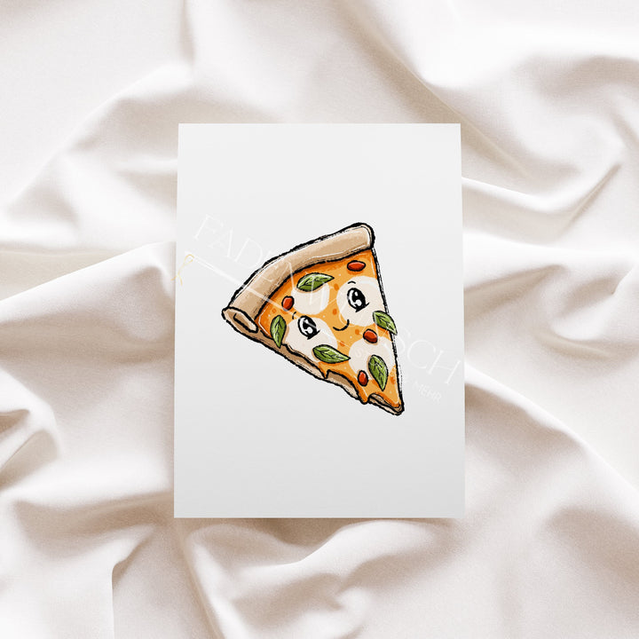 Vorbestellung | Bügelbild "Pizzalein Käse" fadenwunsch 