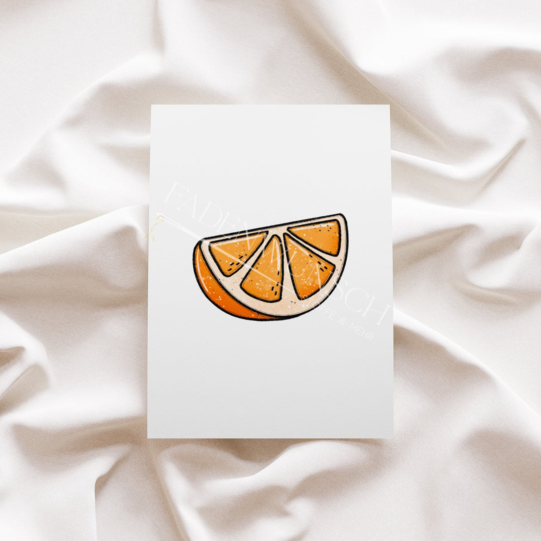 Vorbestellung | Bügelbild "Xmas Parts Orange" fadenwunsch 
