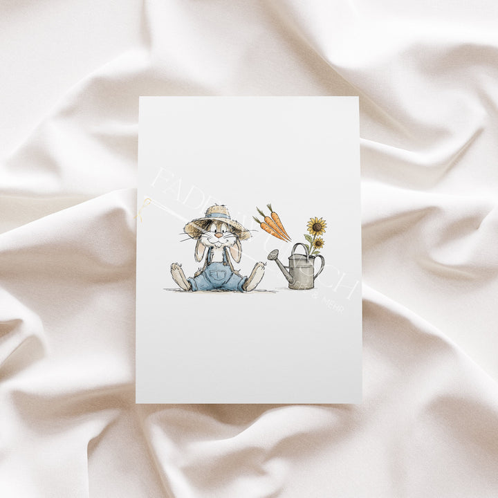 Vorbestellung | Bügelbild "Hoppel" fadenwunsch 