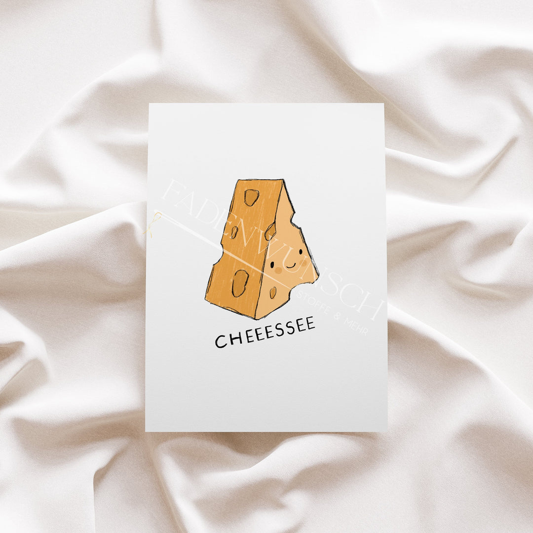 Vorbestellung | Bügelbild "Cheese Lover" fadenwunsch 