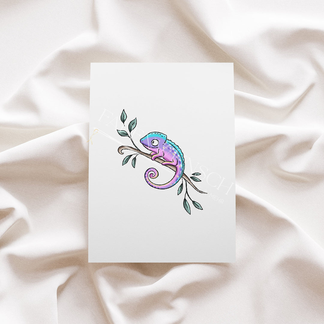 Vorbestellung | Bügelbild "Kleine Farbfreunde Lila" fadenwunsch 