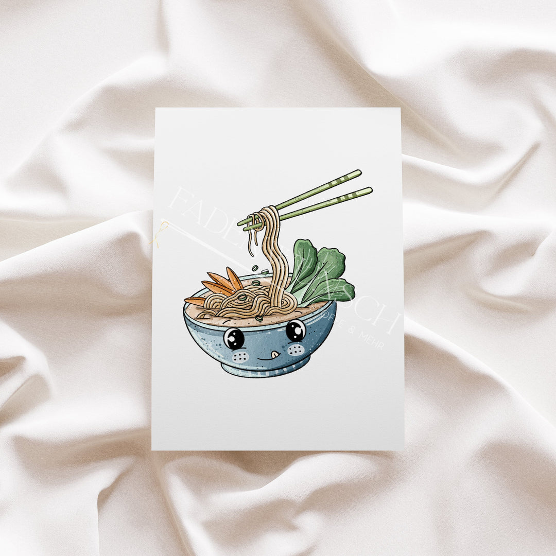 Vorbestellung | Bügelbild "Ramen 1" fadenwunsch 