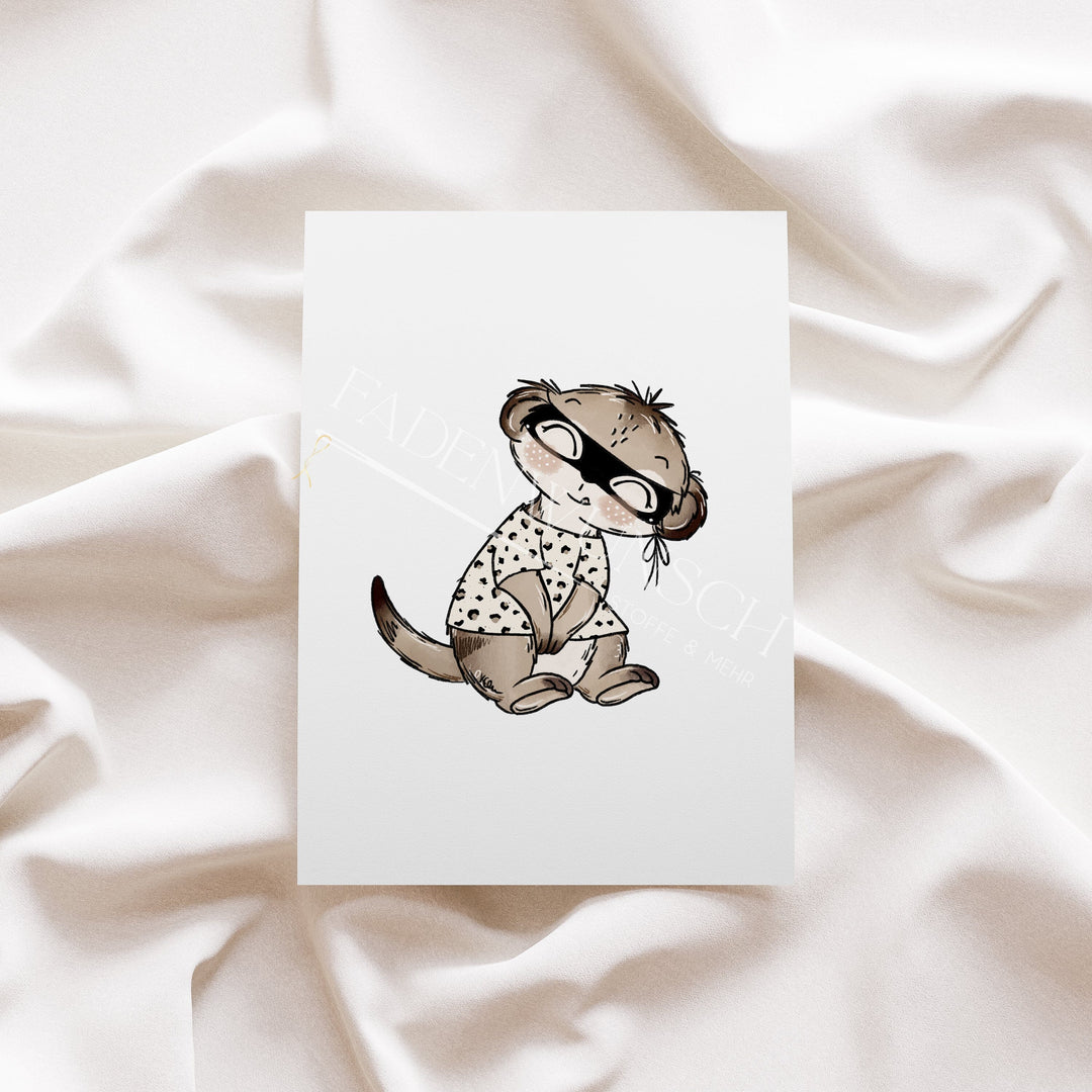 Vorbestellung | Bügelbild "Little Bandits Leo 2" fadenwunsch 