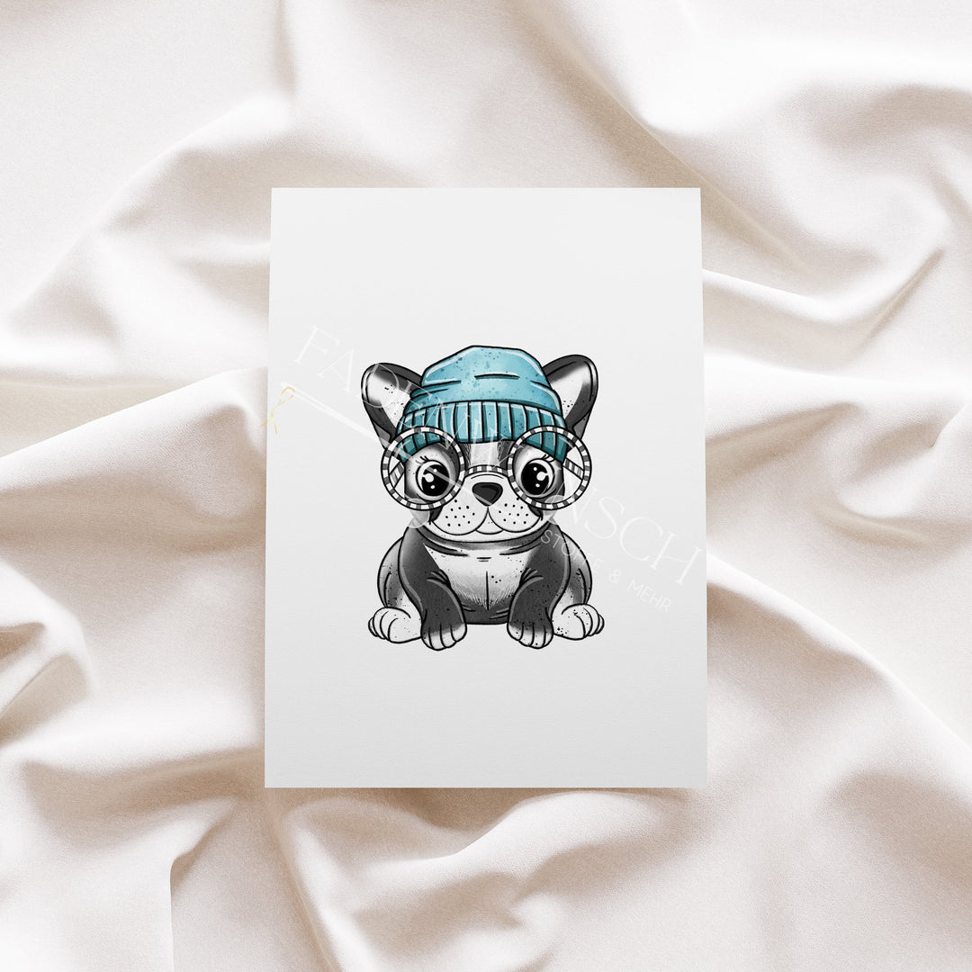 Vorbestellung | Bügelbild "Mopsi 1" fadenwunsch 