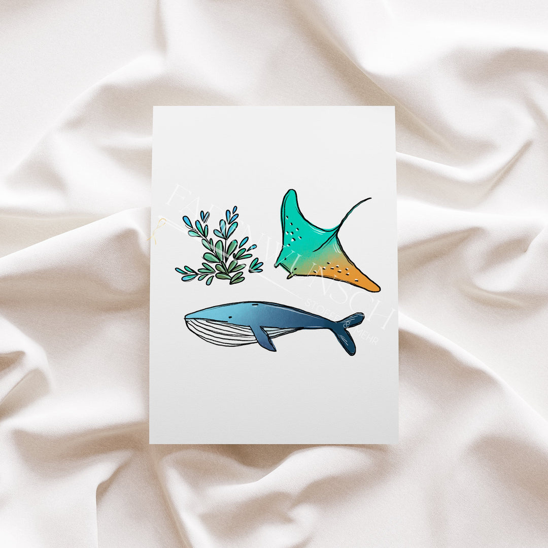 Vorbestellung | Bügelbild "Ocean Explorers" fadenwunsch 