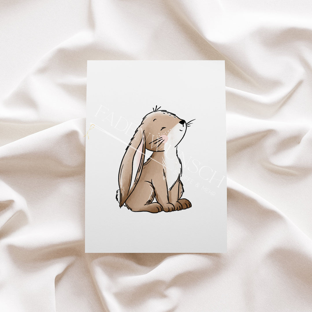 Vorbestellung | Bügelbild "Hasenzeit 2" fadenwunsch 
