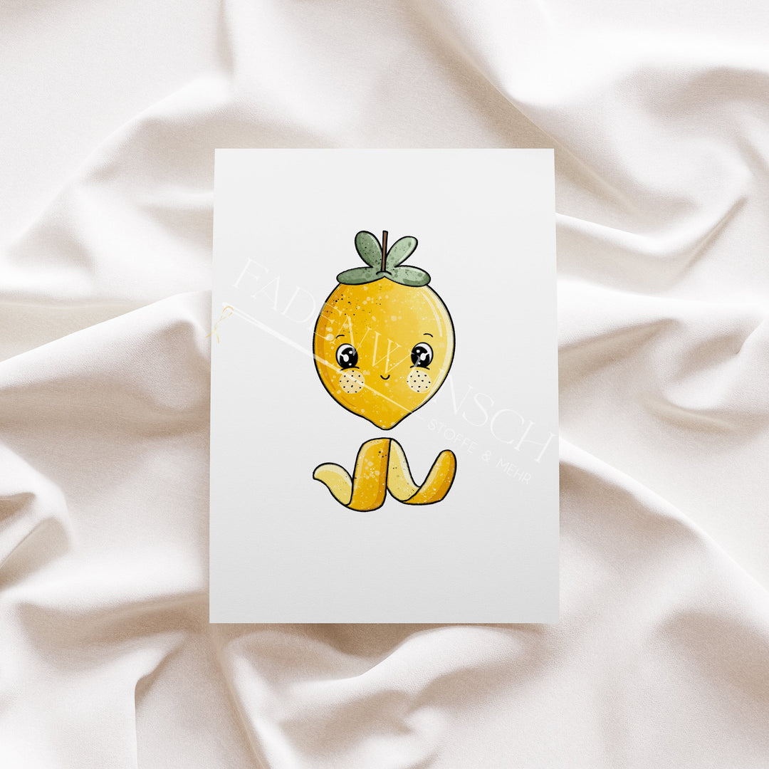 Vorbestellung | Bügelbild "Zitronenzauber" fadenwunsch 