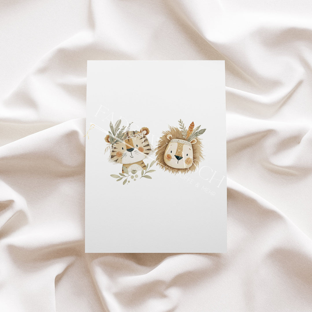 Vorbestellung | Bügelbild "Boho Djungle" fadenwunsch 