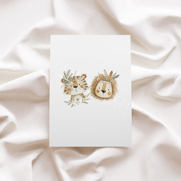 Vorbestellung | Bügelbild "Boho Djungle" fadenwunsch 