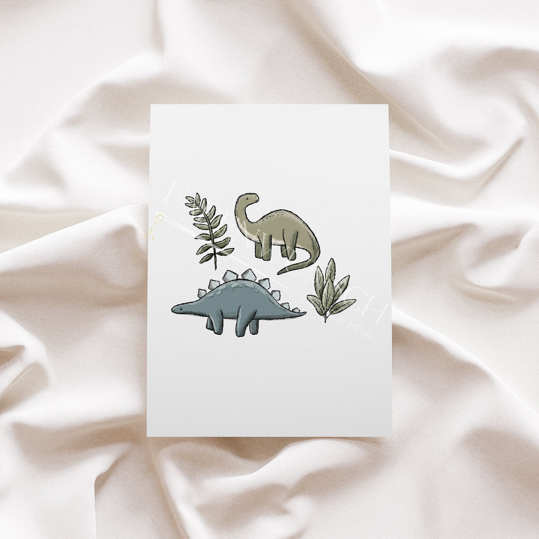 Vorbestellung | Bügelbild "Dinoland" fadenwunsch 