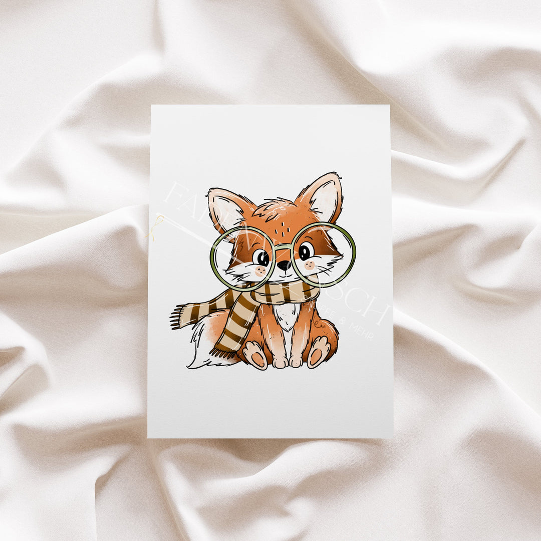Vorbestellung | Bügelbild "Fuchssuche Beige 1" fadenwunsch 