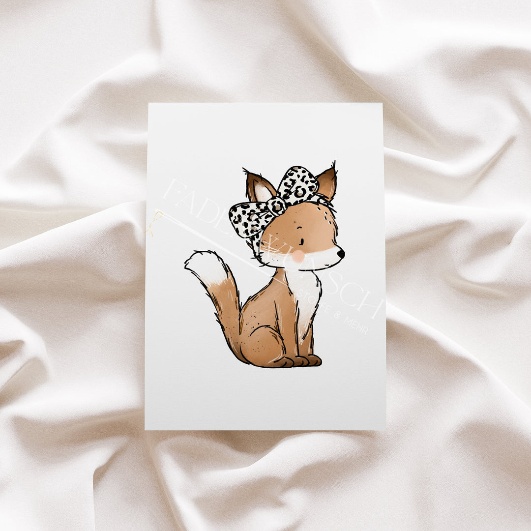 Vorbestellung | Bügelbild "Fuchsherbst Leo 2" fadenwunsch 