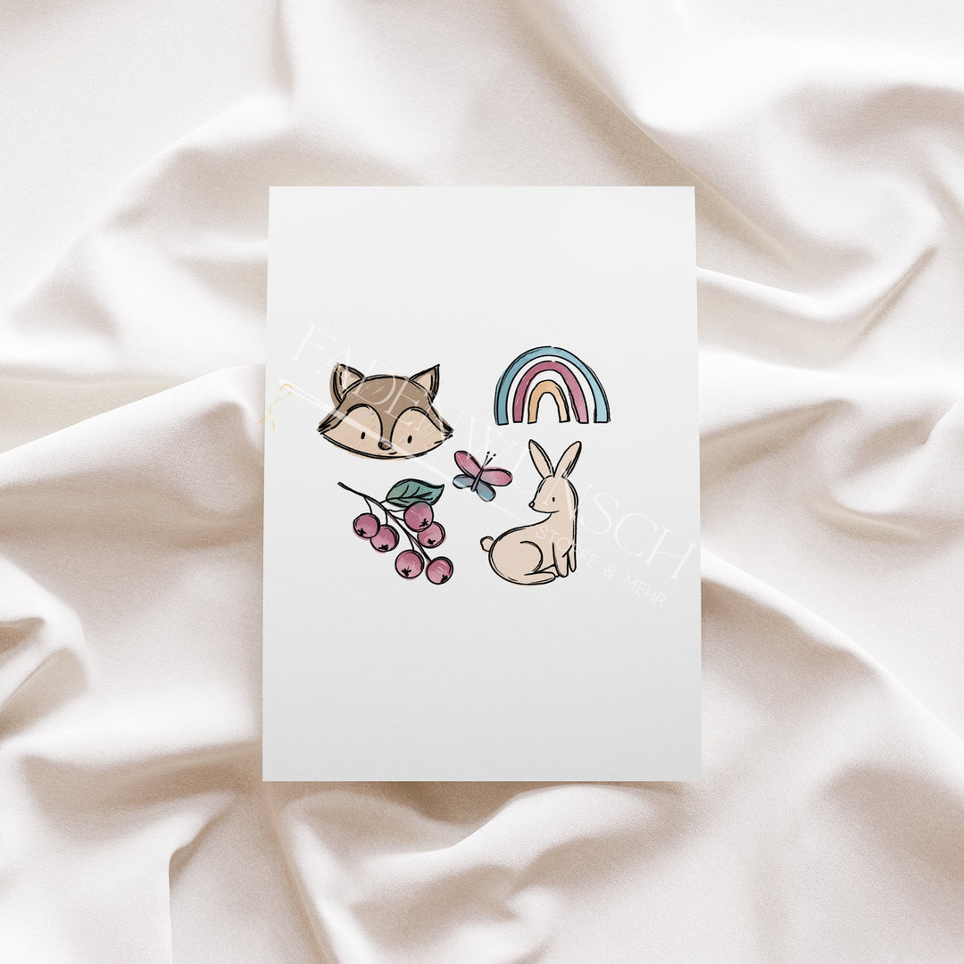 Vorbestellung | Bügelbild "Spring Parts" fadenwunsch 