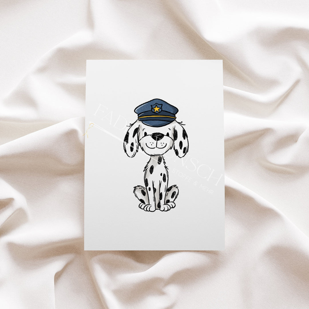 Vorbestellung | Bügelbild "Hundeteam 1" fadenwunsch 