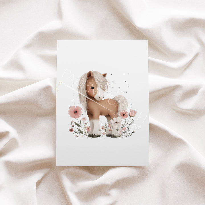 Vorbestellung | Bügelbild "Islandpony" fadenwunsch 