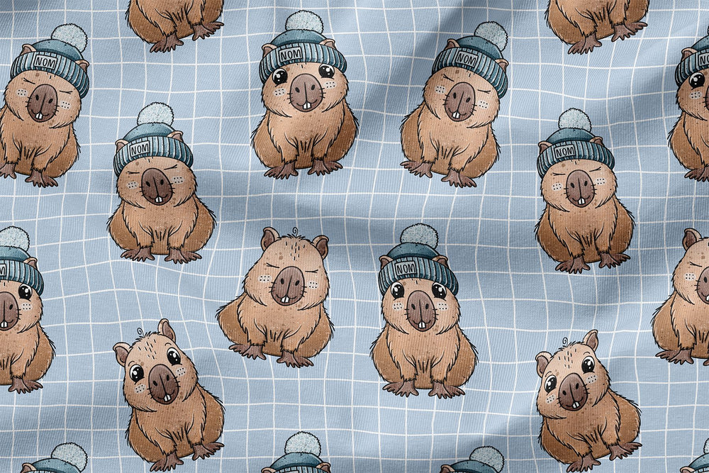 Vorbestellung | "Capybara - blau" fadenwunsch 