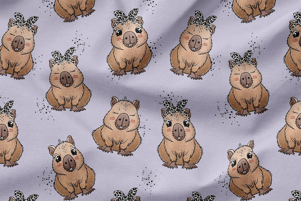 Vorbestellung | "Capybara - Flieder Leo" fadenwunsch 